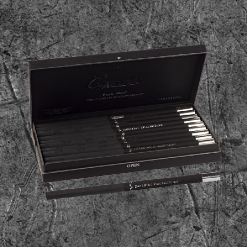 Cигареты Сигарон Роял Слимс Черный (Cigaronne Royal Slims XL Black)